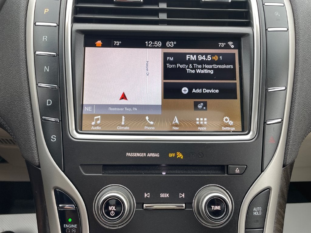 2019 Lincoln Nautilus Reserve