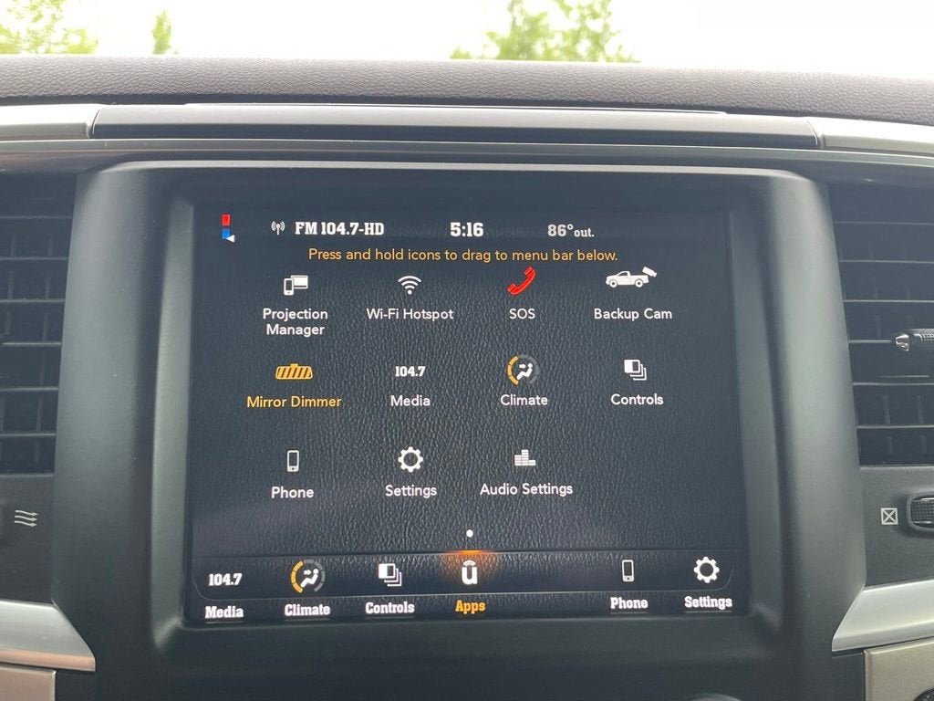 2018 RAM 1500 Big Horn Crew Cab 4x4 5'7" Box