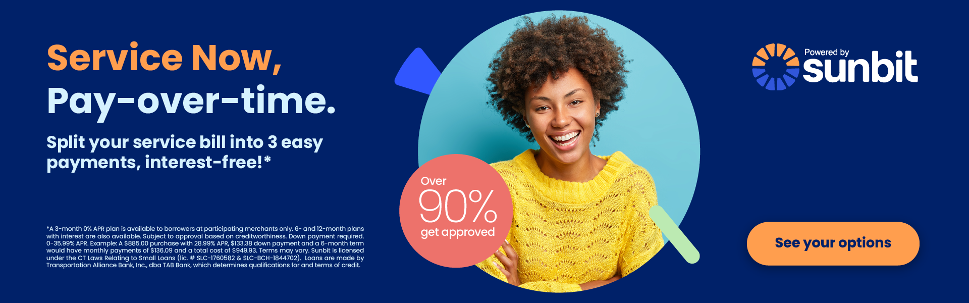 Service now, pay over time