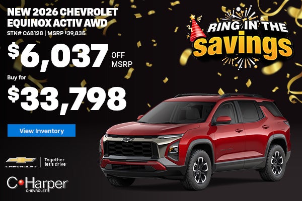 New 2026 Chevrolet Equinox ACTIV AWD in Belle Vernon, PA