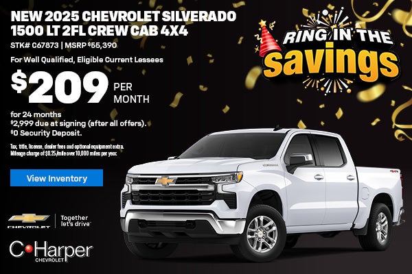 New 2025 Chevrolet Silverado 1500 LT 2FL in Belle Vernon, PA