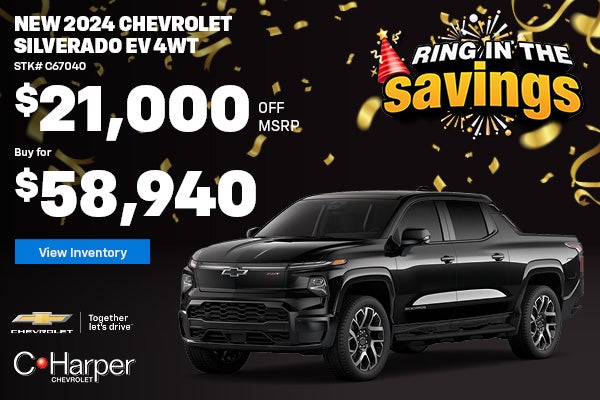 New 2024 Chevrolet Silverado EV 4WT in Belle Vernon, PA
