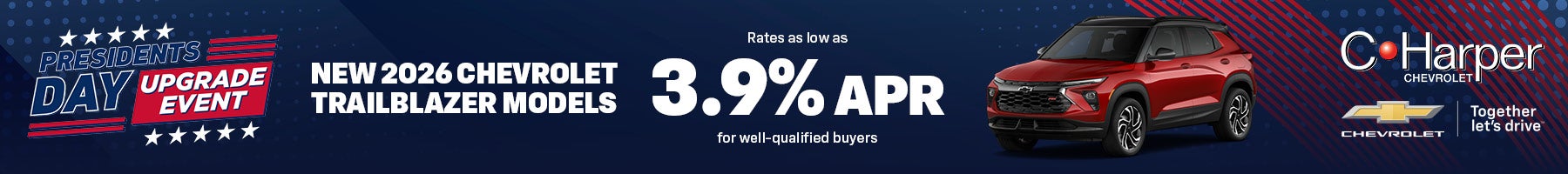 New 2026 Chevrolet Trailblazer Models in Belle Vernon, PA