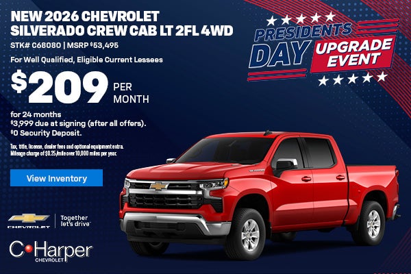 2026 Chevy Silverado Crew Cab LT in Belle Vernon, PA