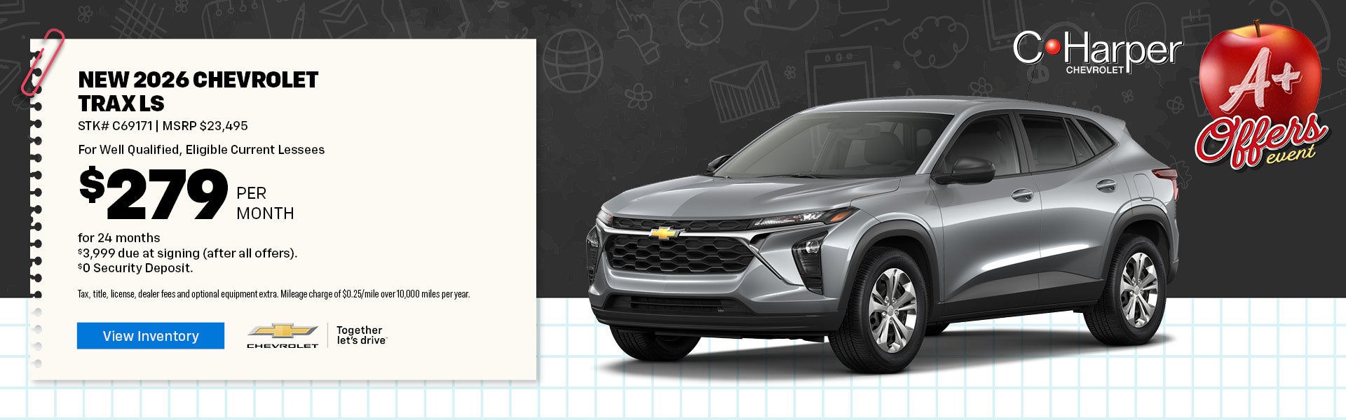 New 2026 Chevy Trax LS
